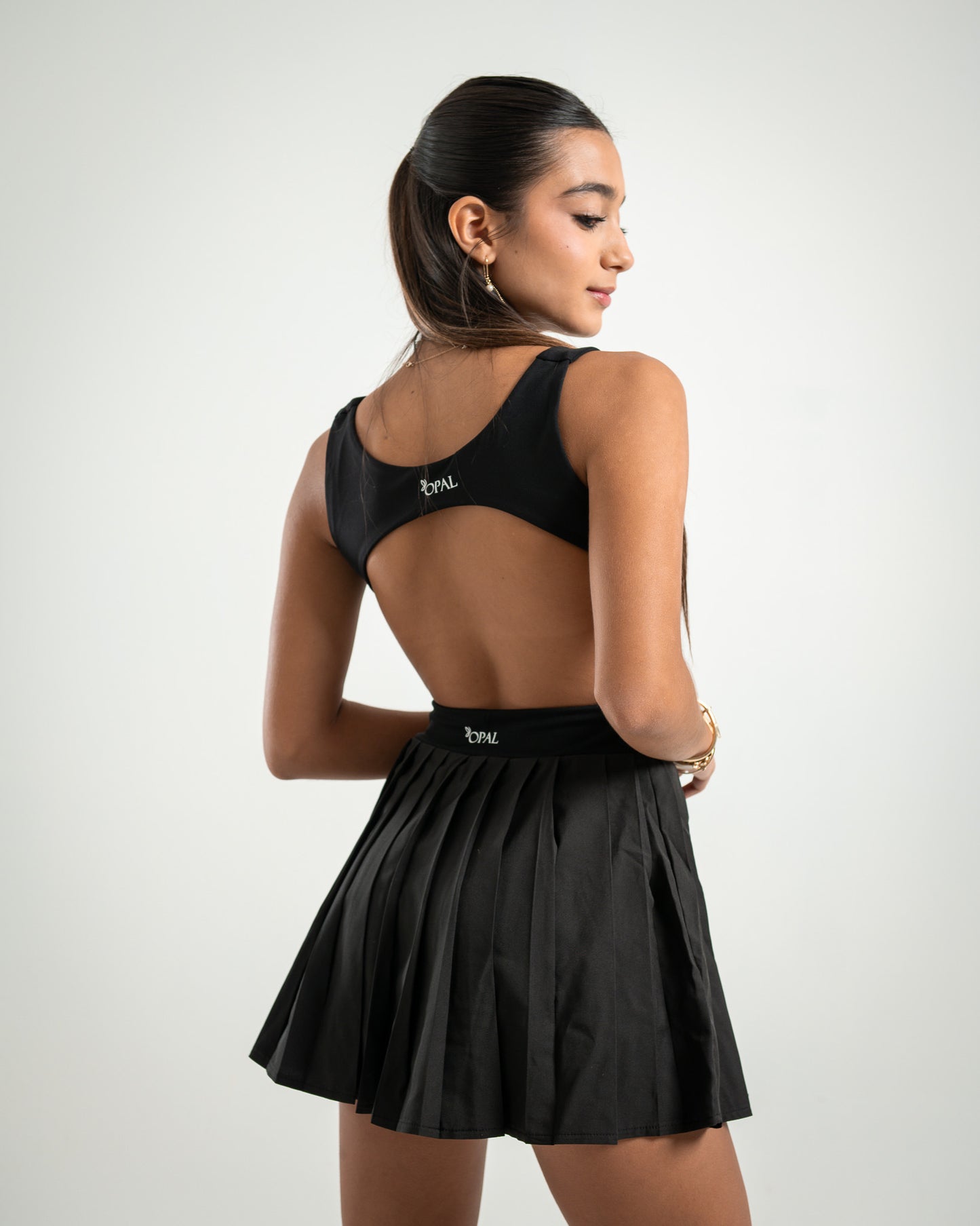 Larah Aqua Tennis Dress