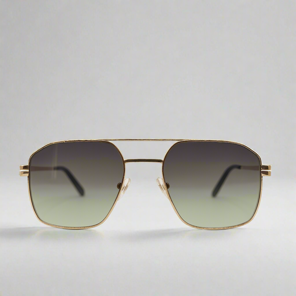 Ariah Gold Frame Sunglasses