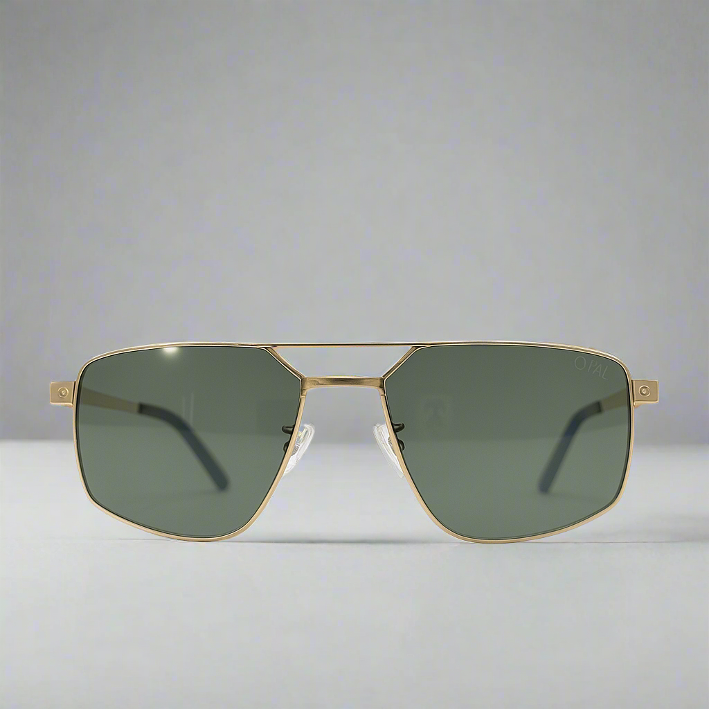 Olivia Gold Frame Sunglasses