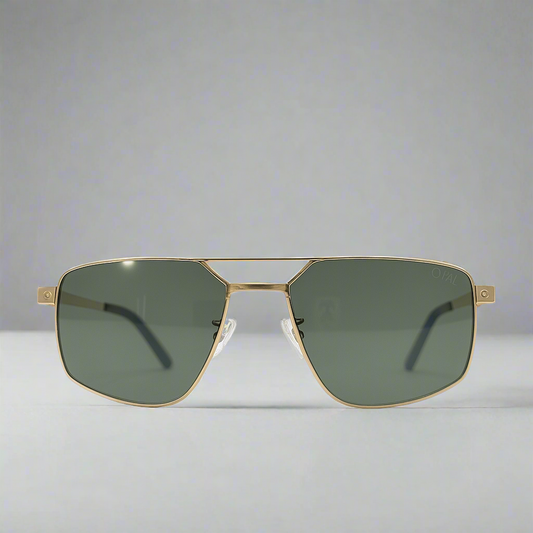 Olivia Gold Frame Sunglasses