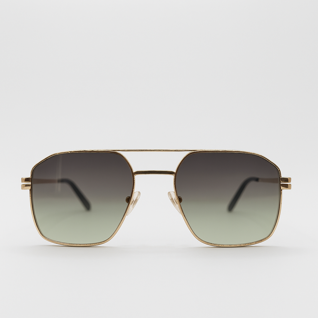 Ariah Gold Frame Sunglasses