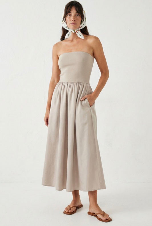 Amalfi Tube Top Maxi Dress